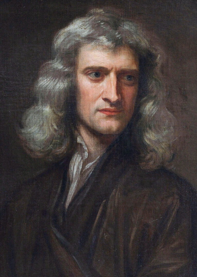 Isaac Newton/wikipedia domena publiczna