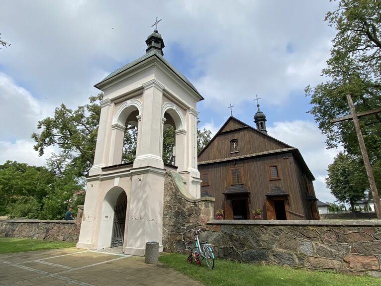 Kościół w Wodyniach, tu Niechcicowie brali ślub.
