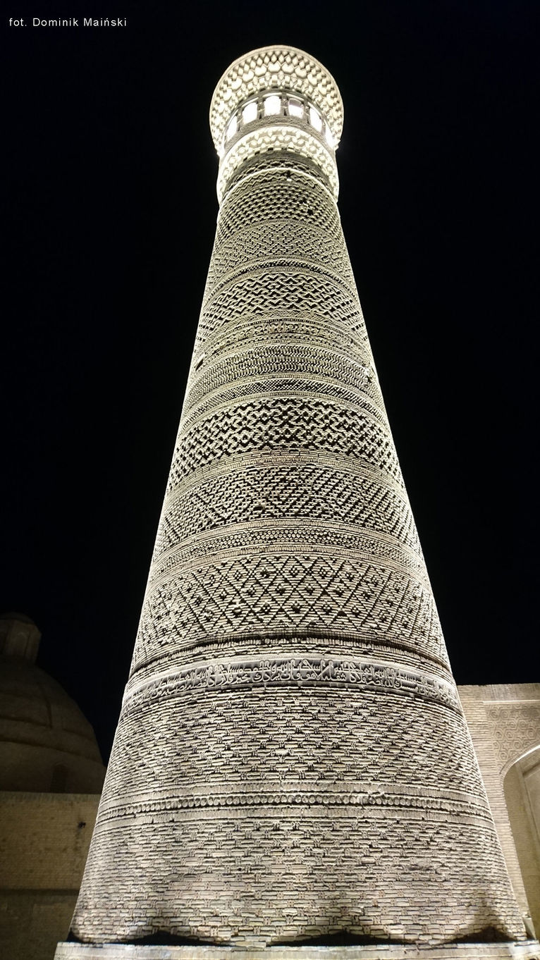 Minaret w Bucharze.