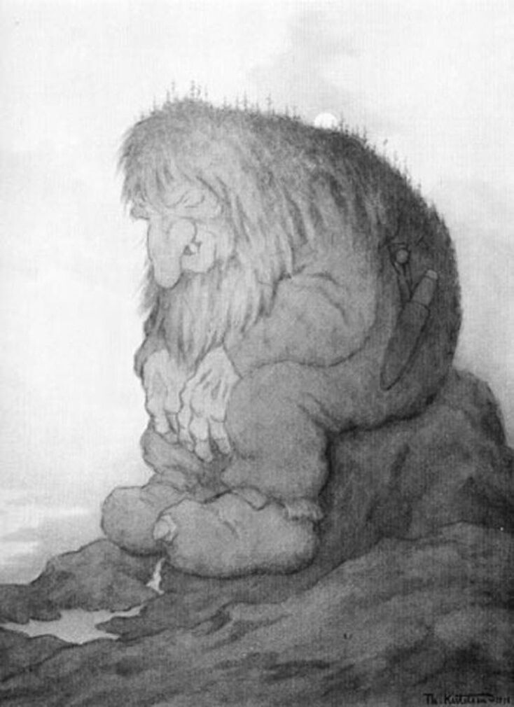 Theodor Severin Kittelsen, Troll/wikipedia domena publiczna