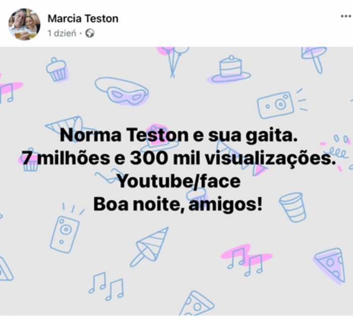 facebook Marcia Teston