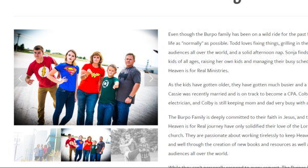 Historia rodziny na stronie/screenhttps://heavenlive.square.site/#uWVEKe