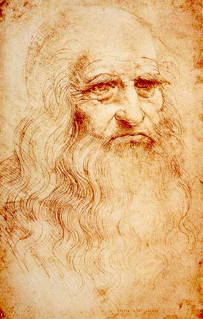 Geniusz wszechczasów, Leonardo da Vinci, autoportret / Wikipedia, domena publiczna