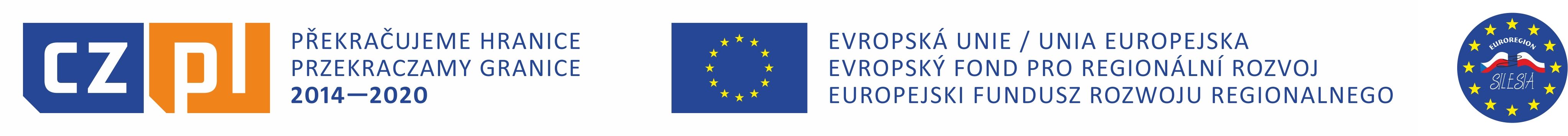 Na zdjęciu znajdują się trzy loga symbolizujące wsparcie finansowe z Unii Europejskiej. Każde logo zawiera flagę UE oraz informacje o funduszu i okresie finansowania.