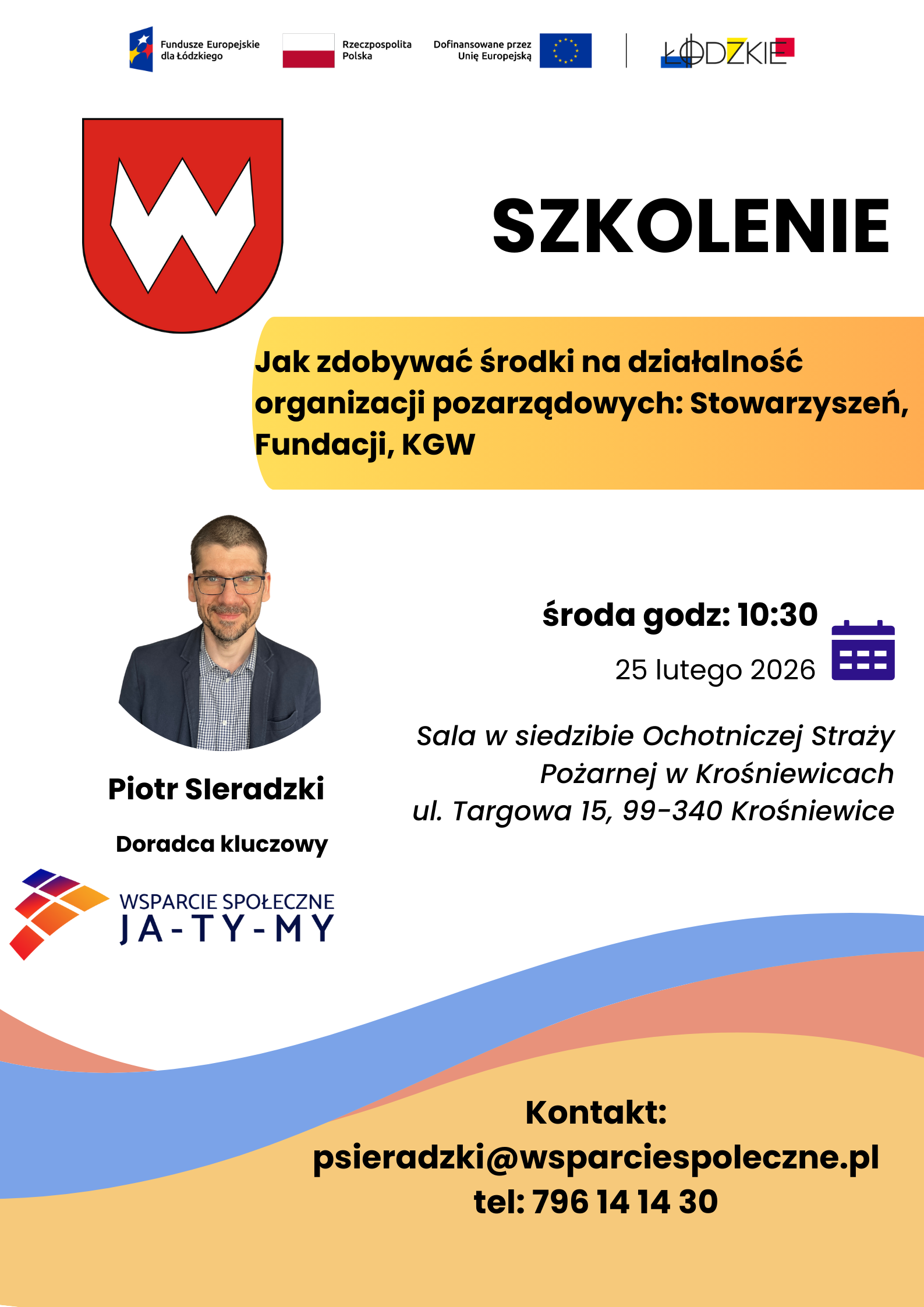 Plakat informacyjny - treść w artykule
