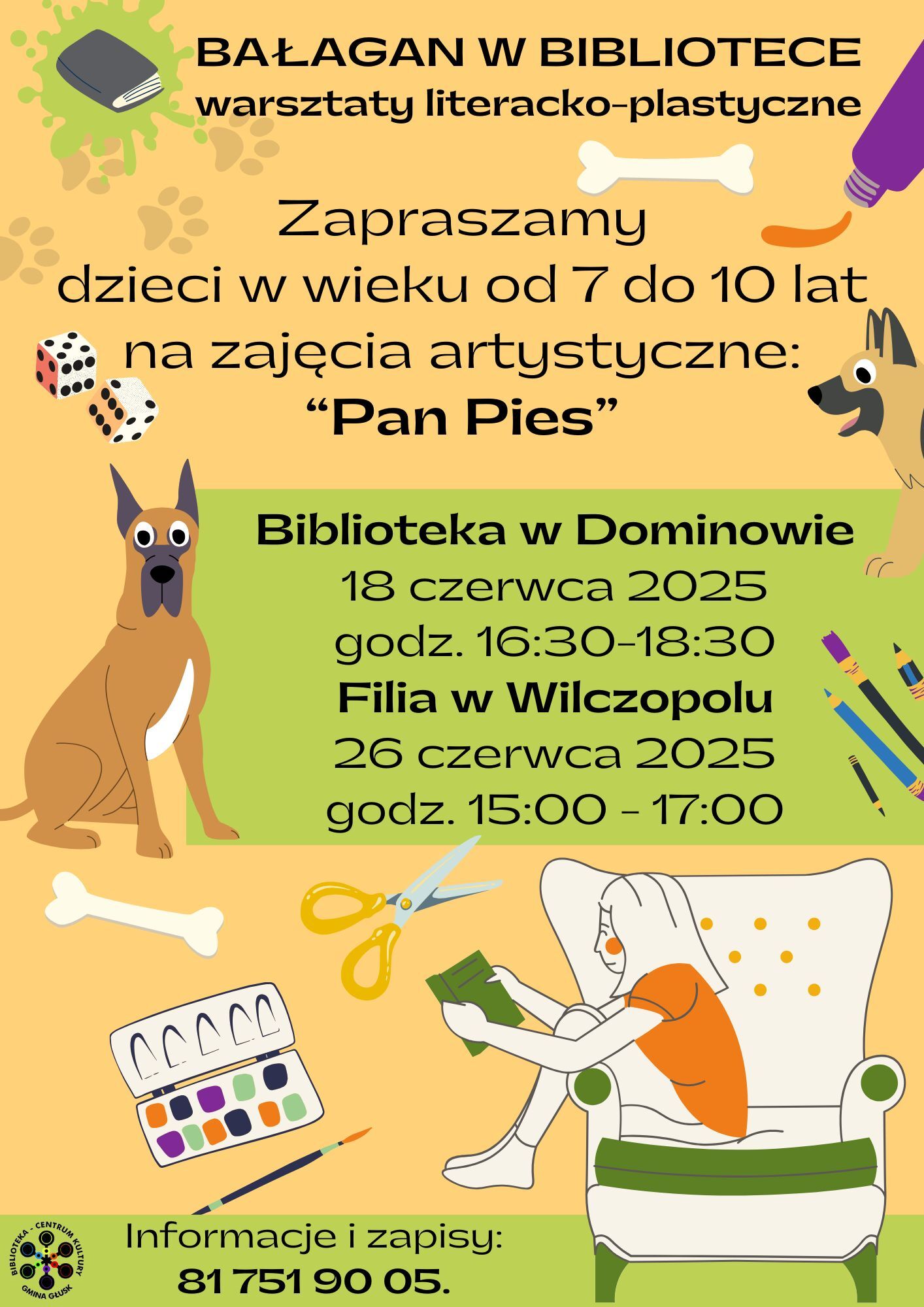 Plakat z informacją o terminie marzeń.