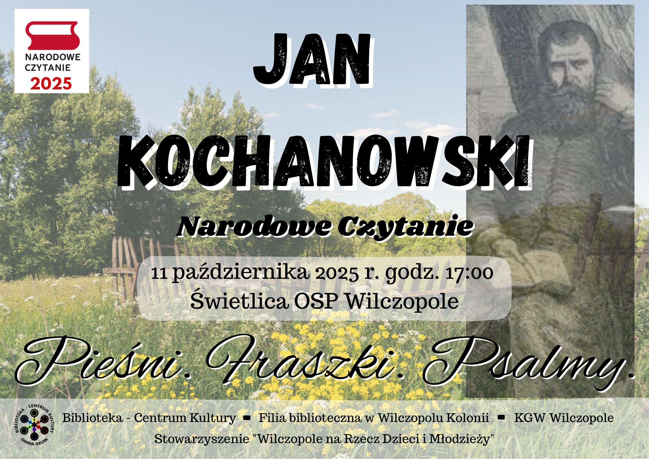 Plakat Narodowego Czytania 2025