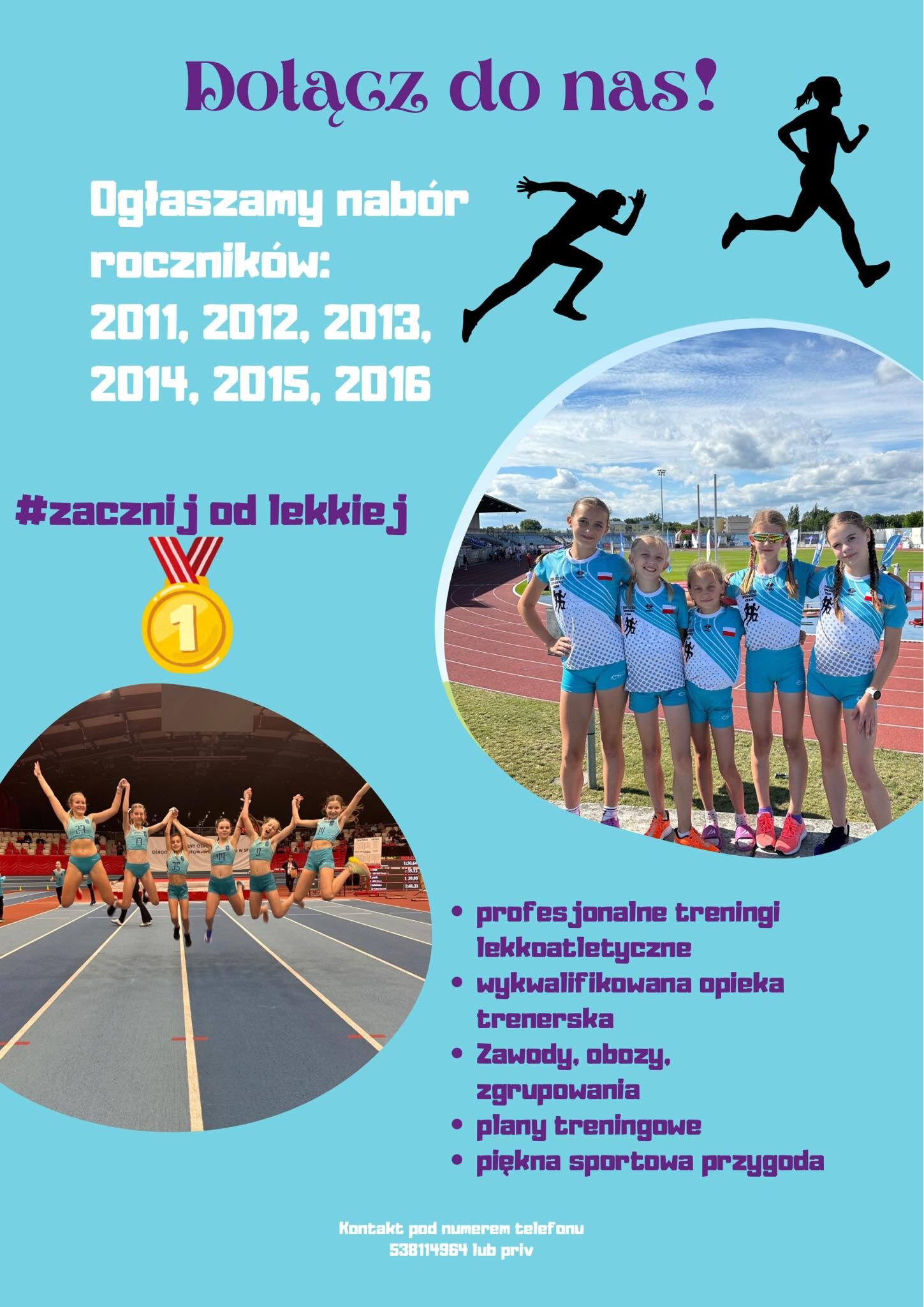 Klub LKS Zuza Team zaprasza do wspólnej biegowej przygody, trwa wiosenny nabór. Otwarte treningi w tym tygodniu: 7 maja (środa) 17:00 8 maja (czwartek) 17:00 Bieżnia lekkoatletyczna przy Szkole Podstawowej nr 3 w Opocznie. Kontakt pod numerem 538114964. 