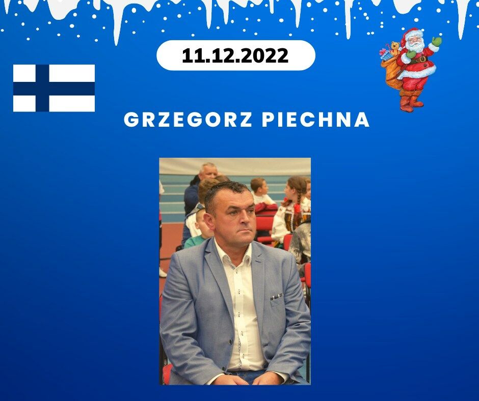 Przedstawiamy kolejnego gościa wydarzenia Zdrowo i sportowo po fińsku w Opocznie , które odbędzie się 11 grudnia 2022 r. Grzegorz Piechna - Król strzelców ekstraklasy, Reprezentant Polski w Piłkę Nożnej.