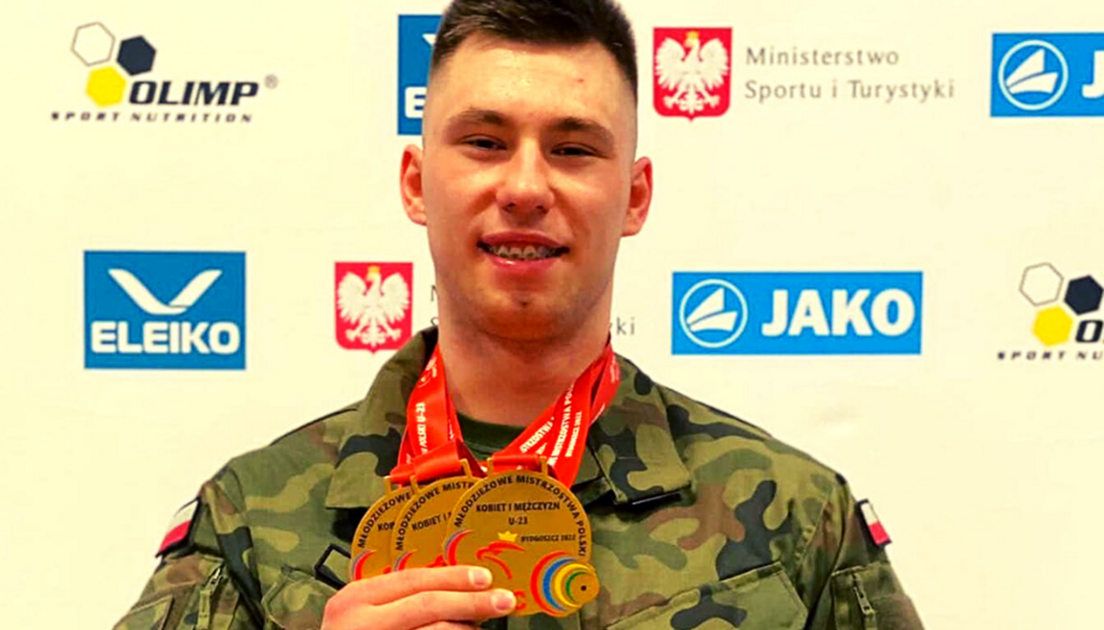 Bartłomiej Adamus melduje się jako Mistrz Polski U23