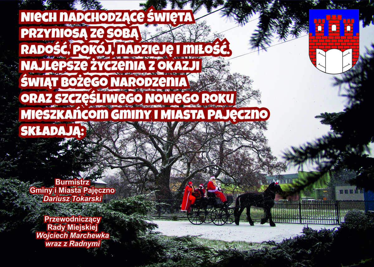 ŻYCZENIA ŚWIĄTECZNO – NOWOROCZNE