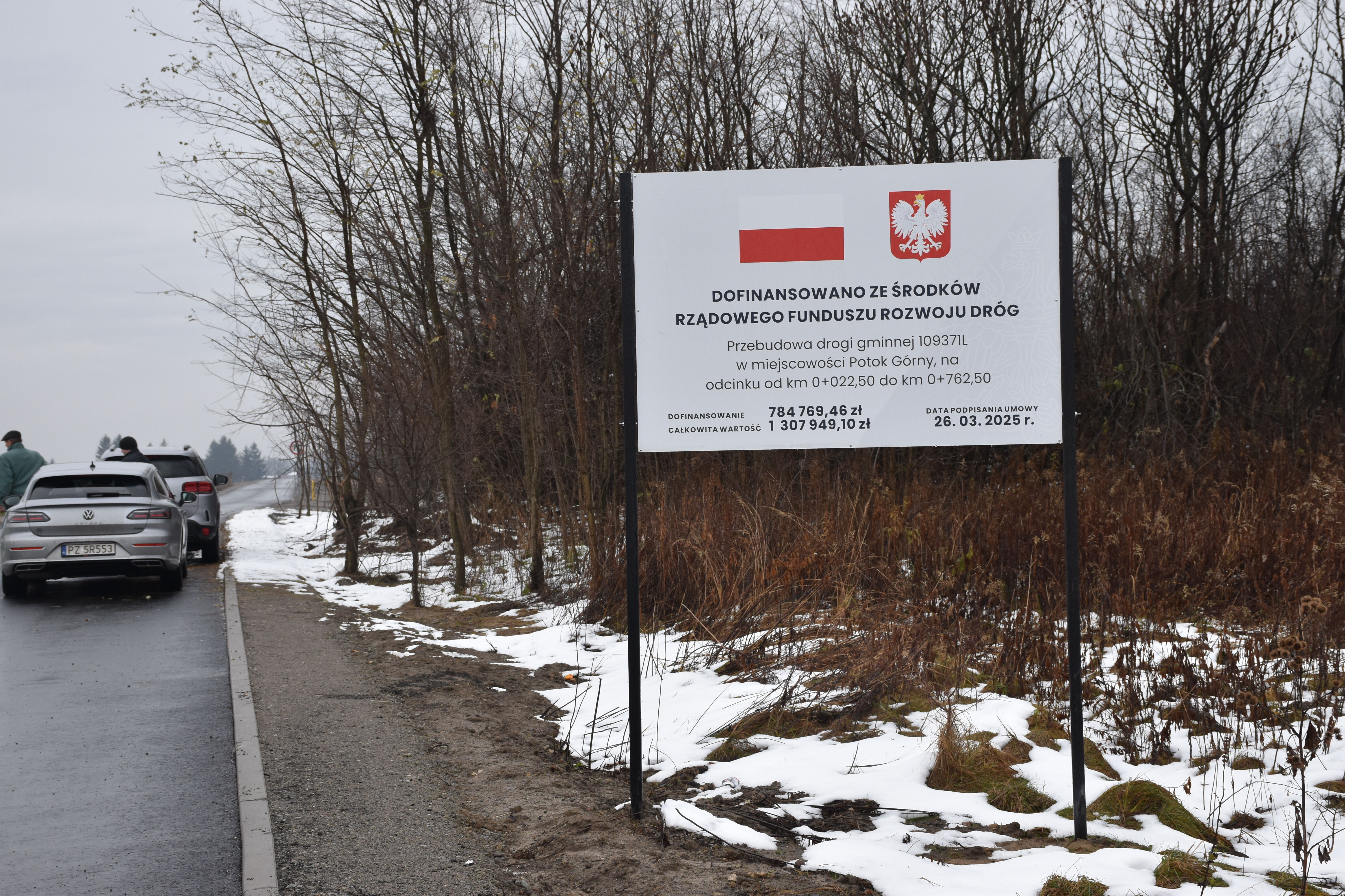 Przebudowa drogi gminnej nr 109371L w m. Potok Górny, na odcinku od km 0+022,50 do km 0+762,50