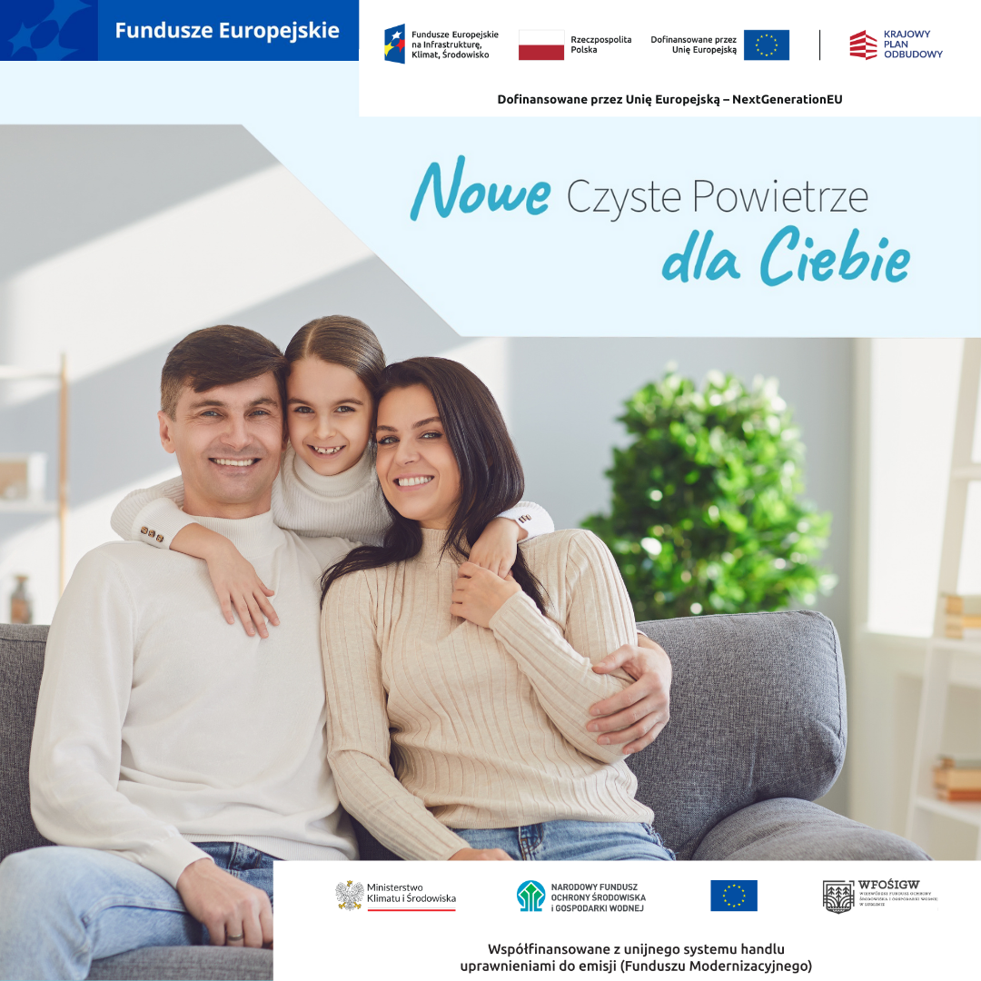 Ulotka programu Czyste Powietrze