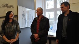 Wystawa rysunków uczniów kaliskiego Liceum