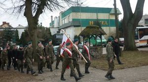 Uczniowie w hołdzie