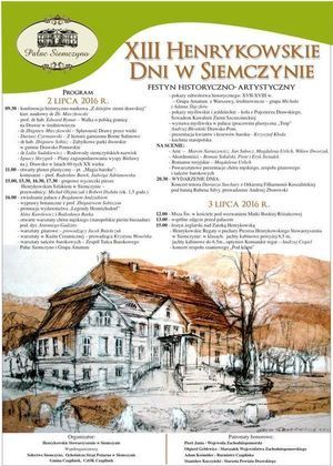 XIII Henrykowskie dni w Siemczynie