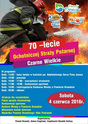 70-lecie OSP Czarne Wielkie