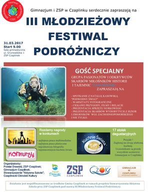 III Młodzieżowy Festiwal Podróżniczy - Czaplinek