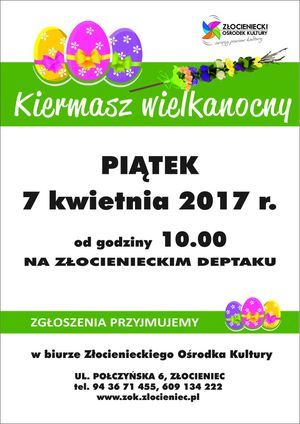 Kiermasz wielkanocny - Złocieniec