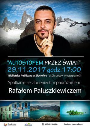 Autostopem przez świat - spotkanie z Rafałem Paluszkiewiczem