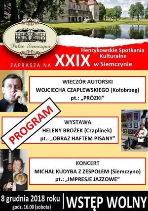 XIX Henrykowskie Spotkania Kulturalne w Siemczynie