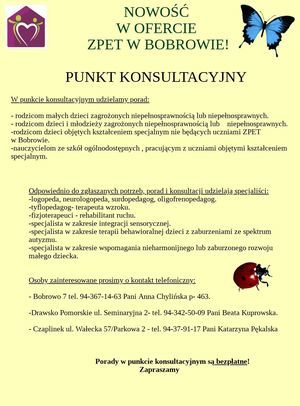 Punkt konsultacyjny - NOWOŚĆ