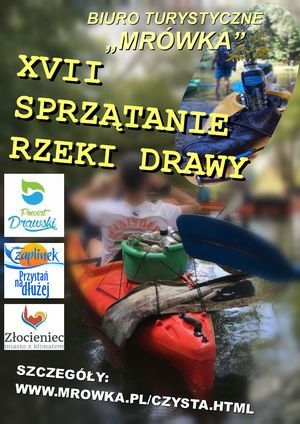Powiat Drawski wspiera XVII Sprzątanie Rzeki Drawy