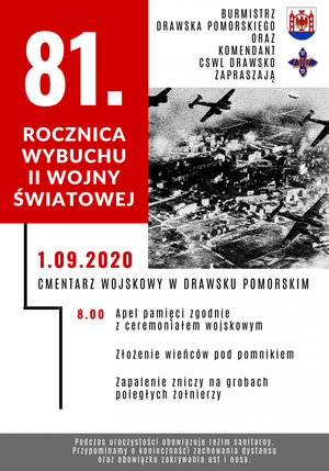 Rocznica wybuchu II Wojny Światowej