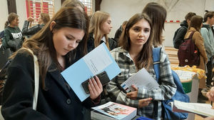 Targi edukacyjne w Zespole Szkół w Kaliszu Pomorskim