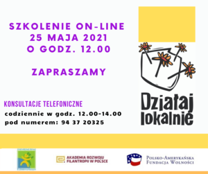 Szkolenie on-line 25.05.2021 r.