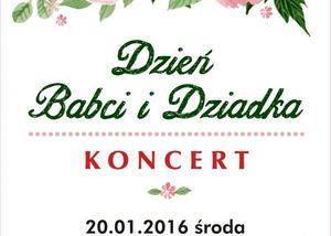 Dzień Babci i Dziadka - koncert