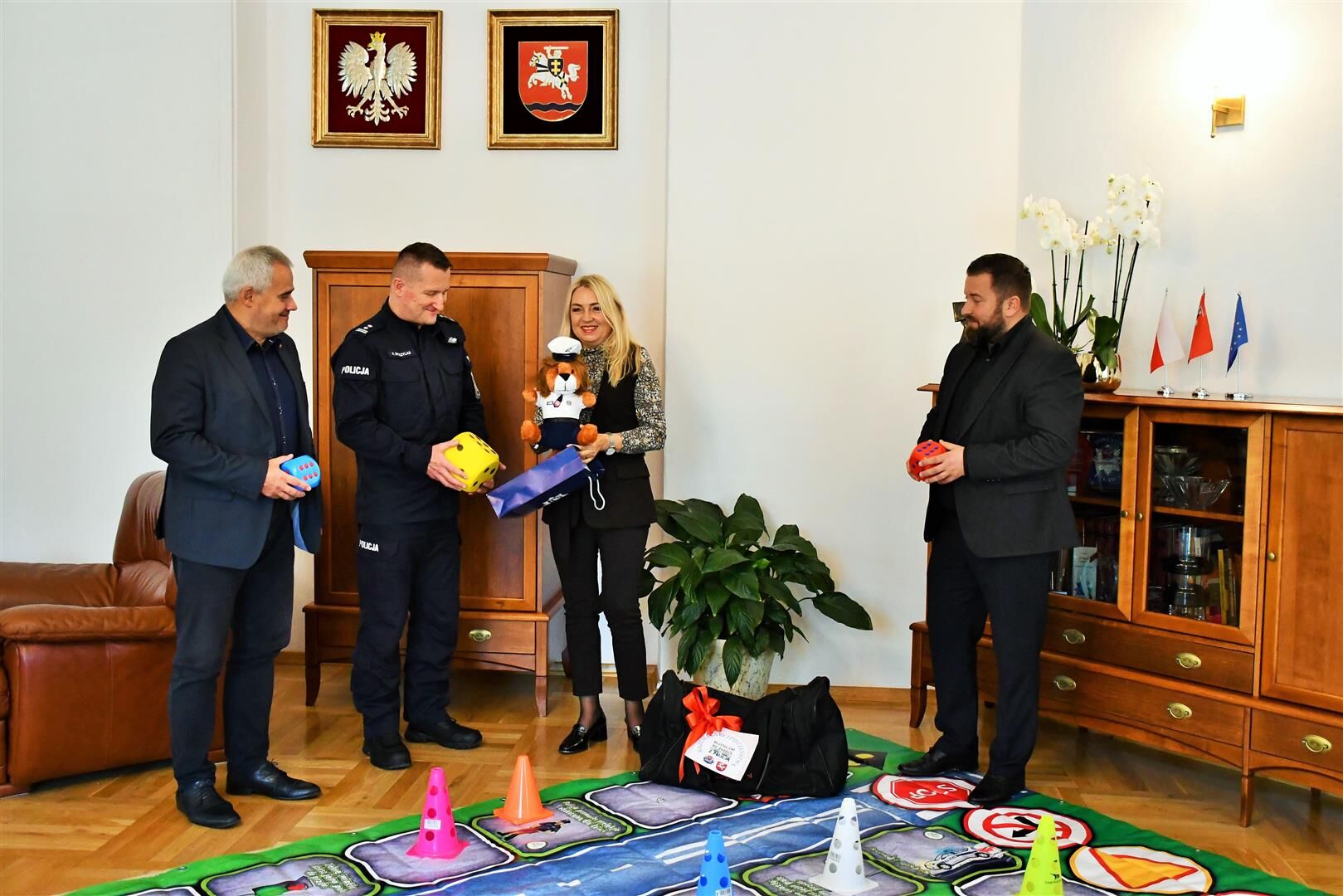 Bezpiecznie z Powiatem Puławskim. Gra edukacyjna dla najmłodszych