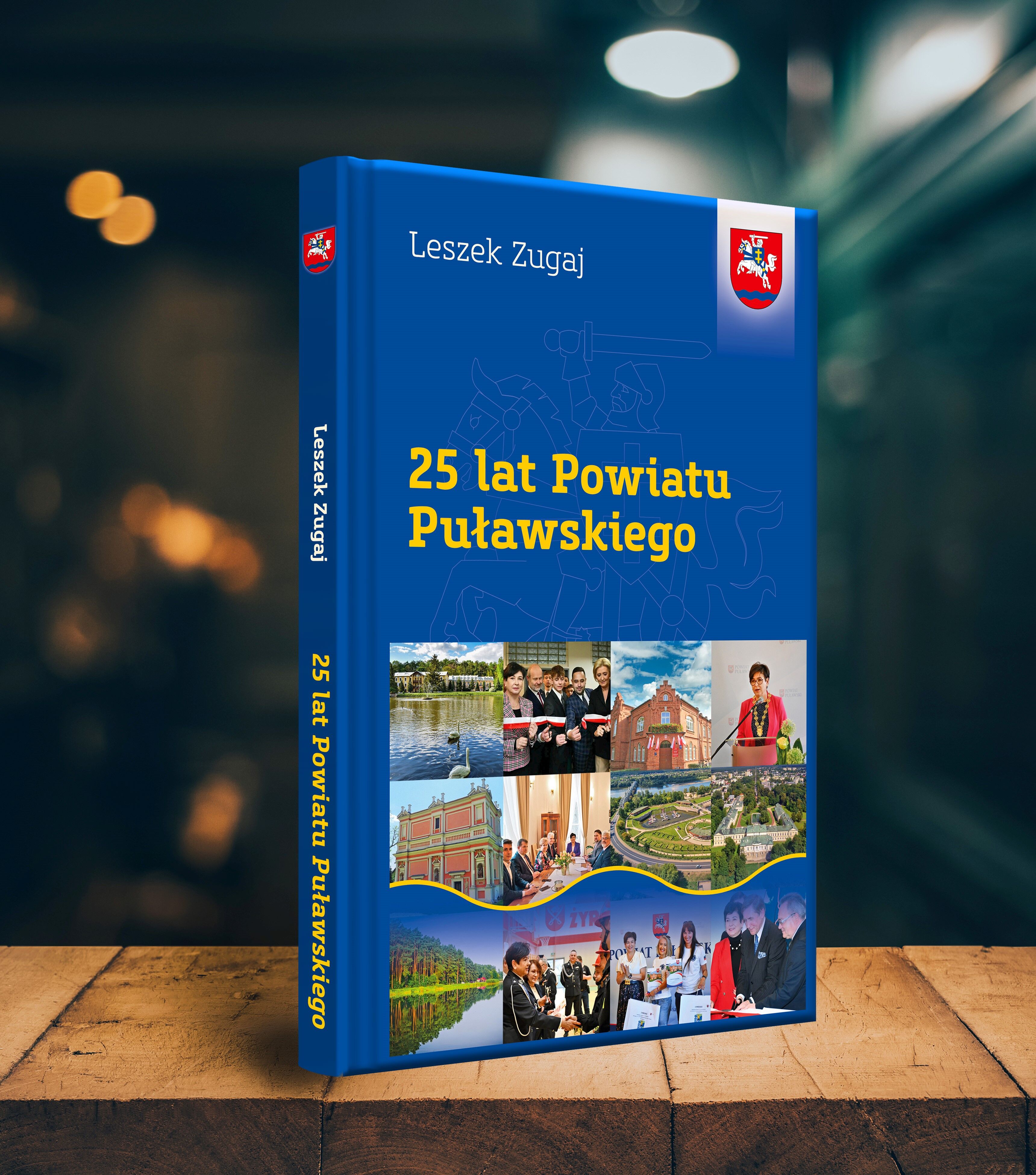 Wizualizacja książki  25 lat Powiatu Puławskiego