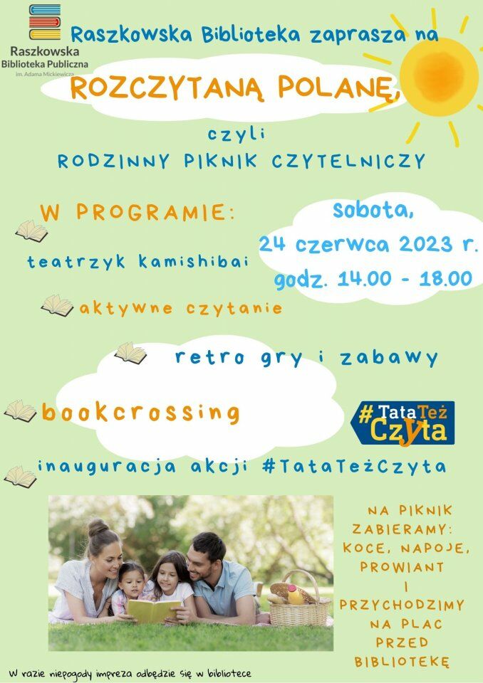 Plakat z informacjami