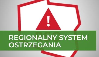 Logo RSO napis regionalny system ostrzegania