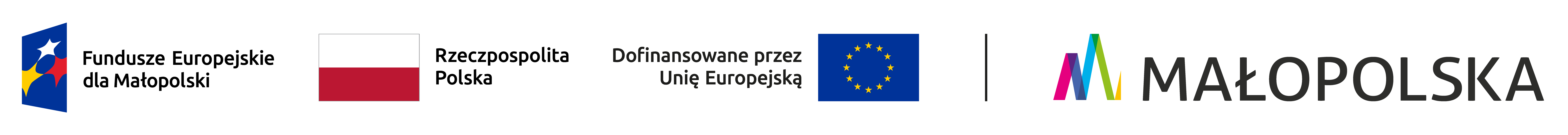 Pasek logotypów FunduszeUE