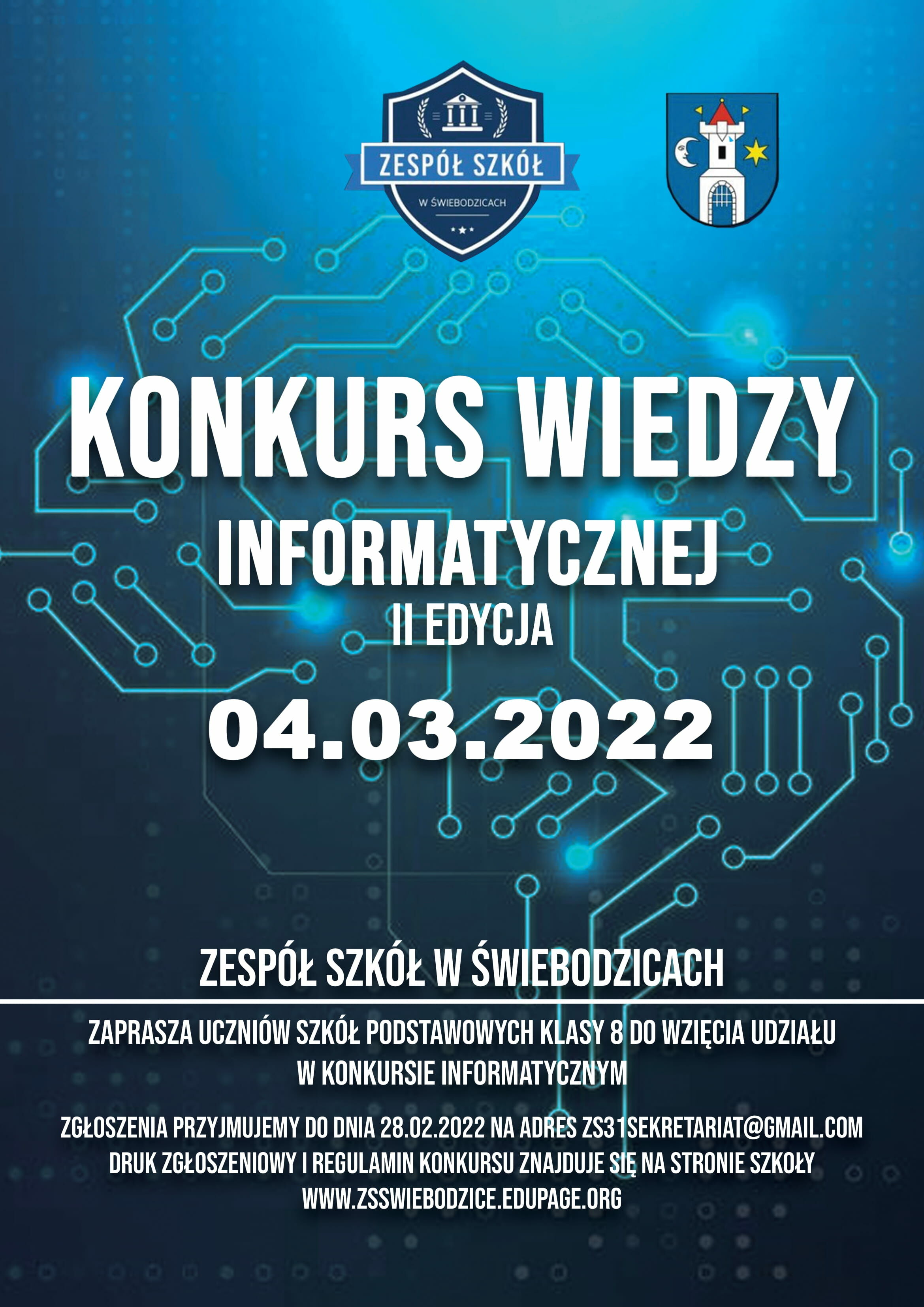 plakat Konkursu Informatycznego