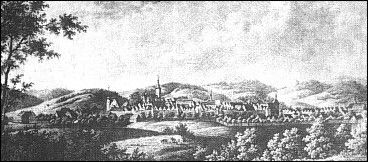 Widok miasta przed 1774 r.