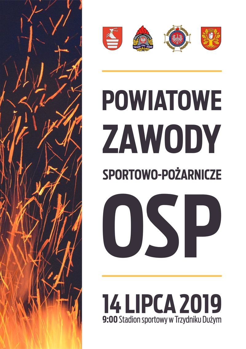 POWIATOWE ZAWODY SPORTOWO-POŻARNICZE OSP
